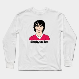 GEORGE BEST FAN ART!! Long Sleeve T-Shirt